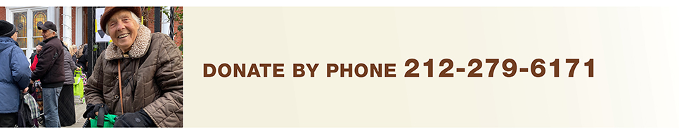 Donate by phone